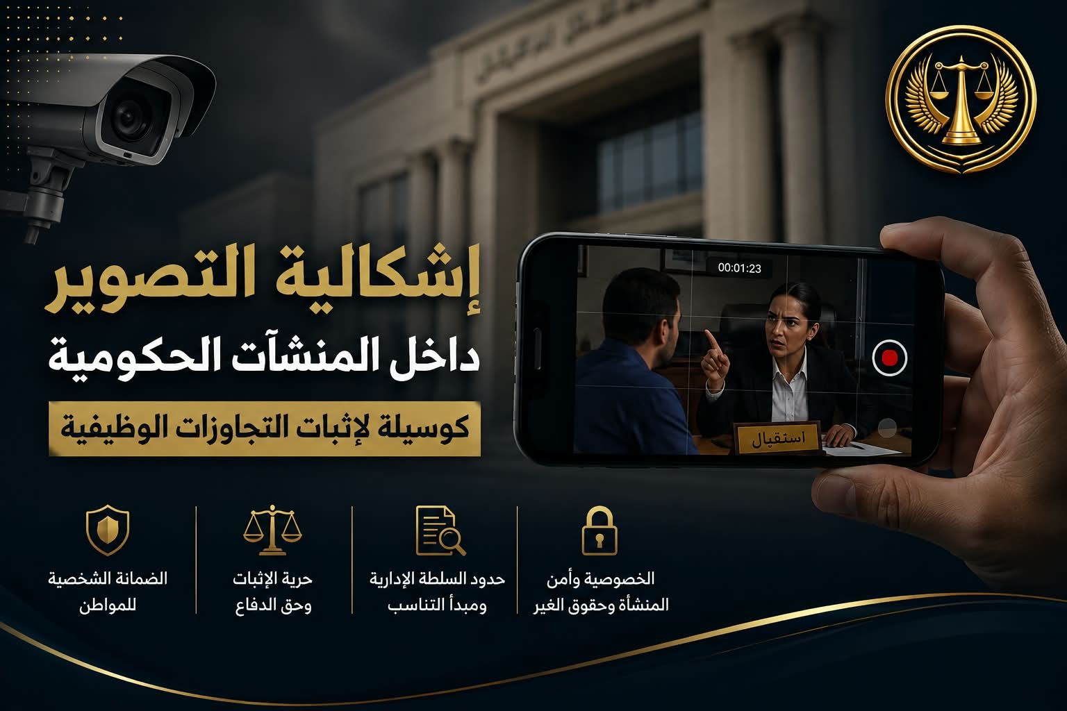 التوثيق كوسيلة لحماية الحق: حدود التنظيم الإداري للتصوير وقيمة التسجيل في الإثبات